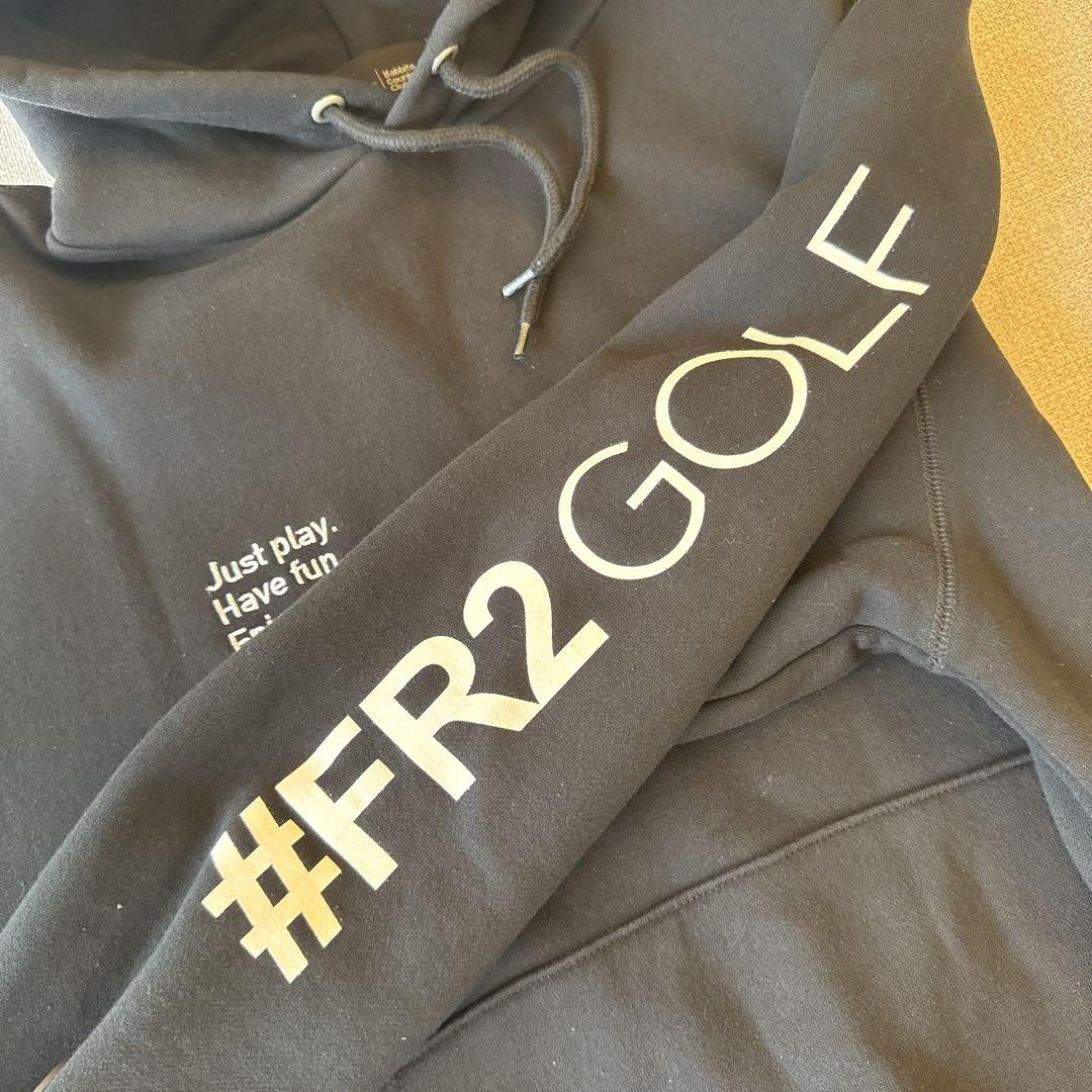 FR2GOLF フード付きパーカー 黒