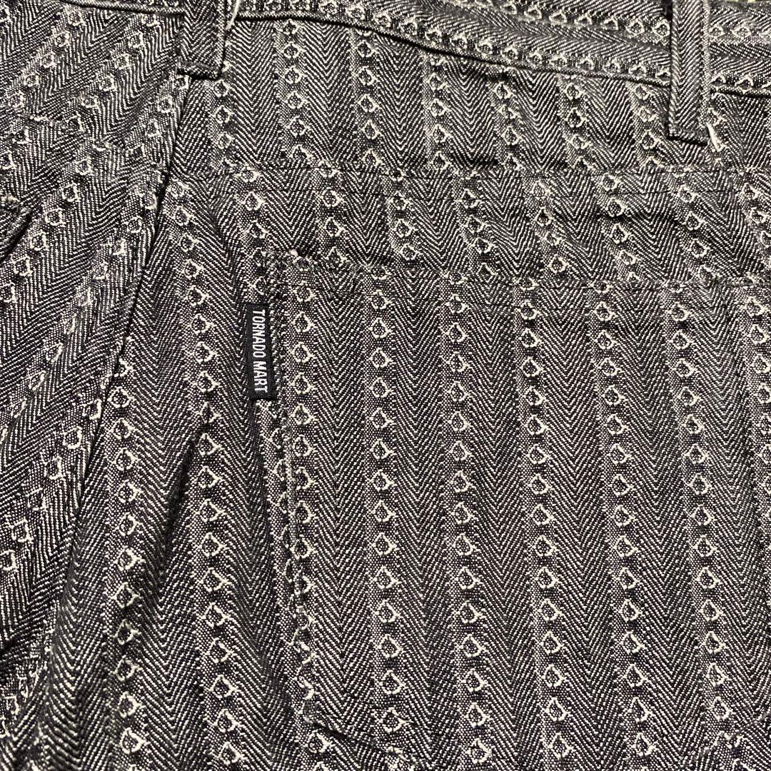 Tornado mart all patterned flare pants Tornado mart all patterned flare pants