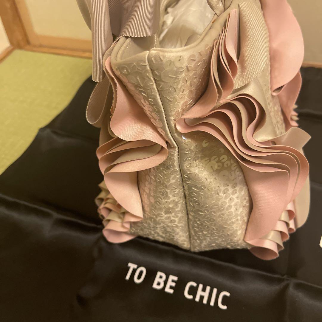 TO BE CHIC リボン付きハンドバッグ TO BE CHIC / トゥー ビー シック （レディース） バッグ