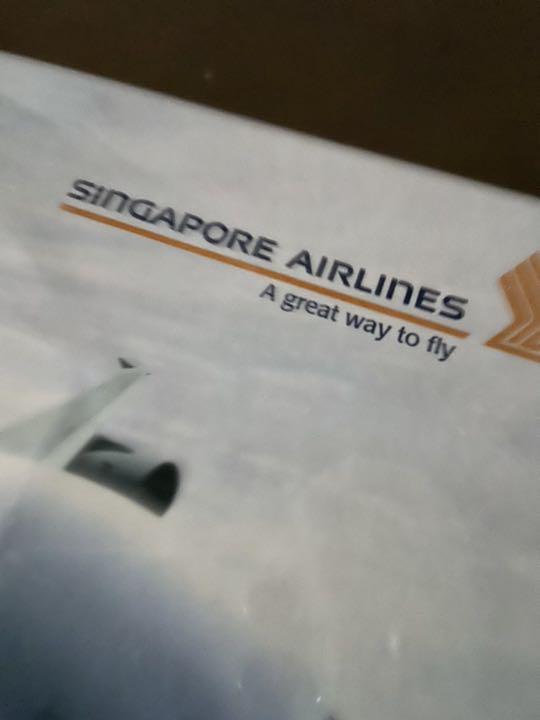 シンガポール航空　模型　エアクラフト　エアバス380 1/400