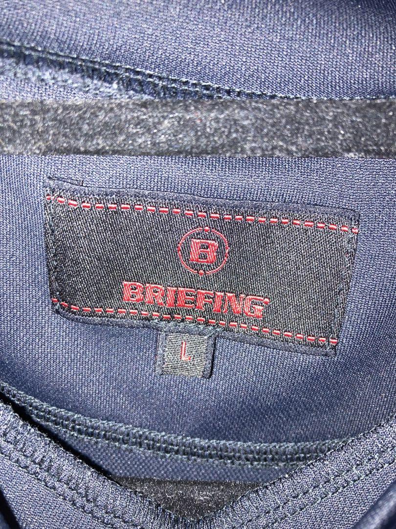 BRIEFING 黒 Lサイズ シャツ