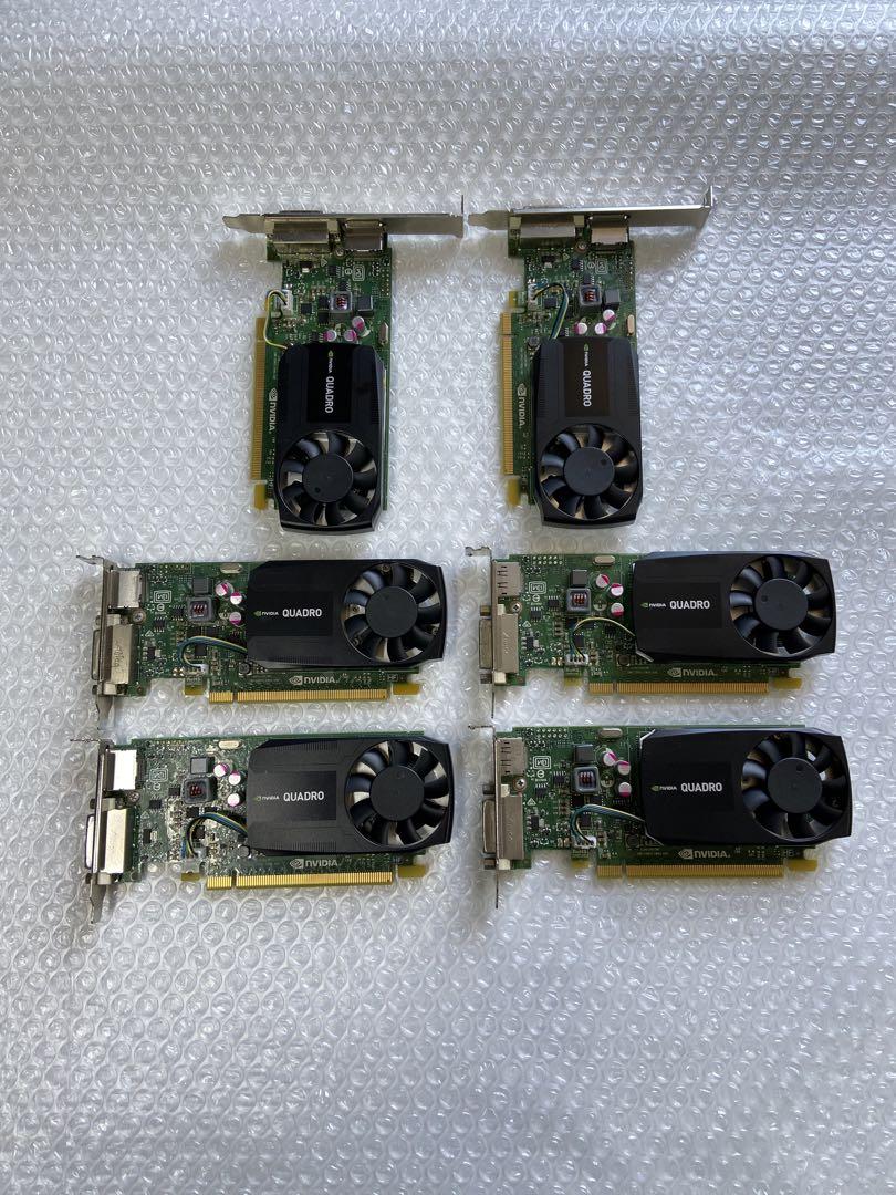 グラボ nVIDIA QUADRO K620 グラフィックボード 6枚 ジャンク