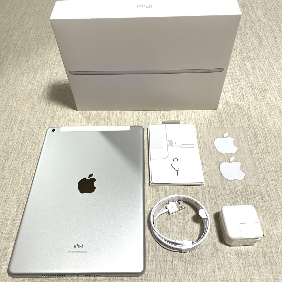 iPad 10.2インチ 第7世代 セルラー　128GB シルバー simフリー