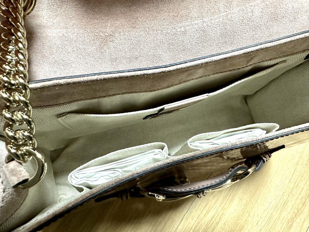 【2025年製 新品】 未使用品】GUCCI グッチ 日本限定 チェーンバッグ EMILY バッグ