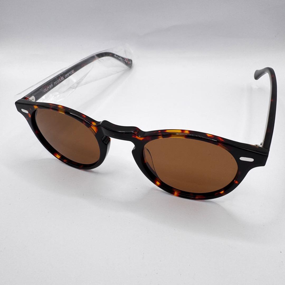 未使用品　OLIVER PEOPLES　オリバーピープルズ　べっ甲　サングラス