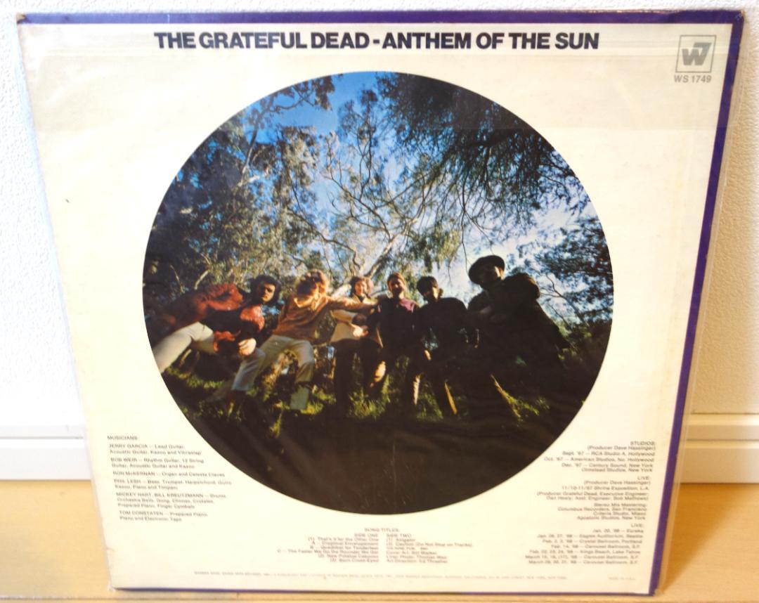 洋楽 [LP] GRATEFUL DEAD ANTHEM OF THE SUN