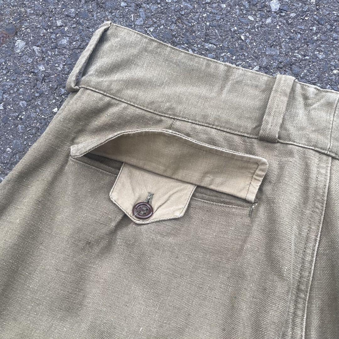 40s 50s vintage フランス軍 M47 カーゴパンツ 前期 25