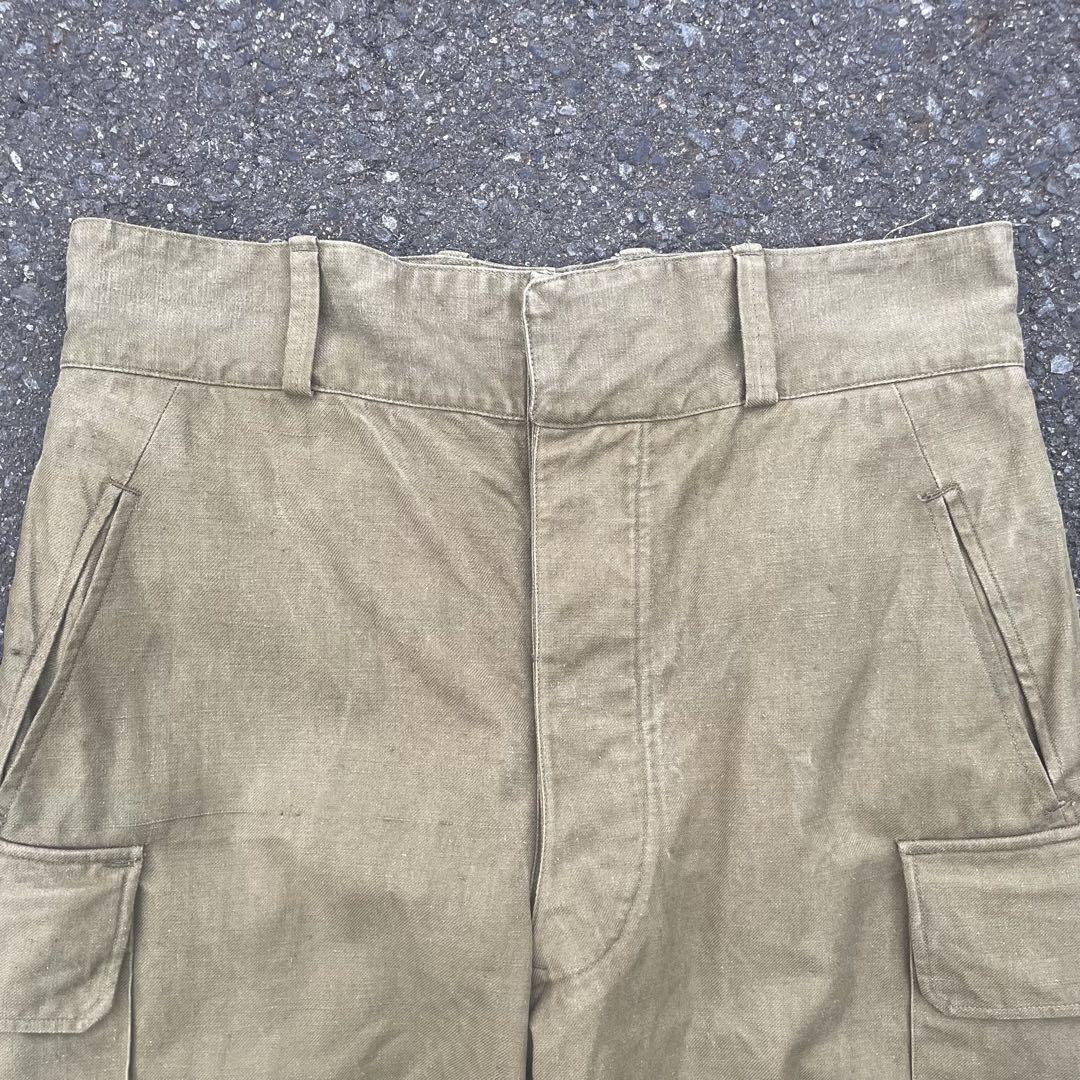 40s 50s vintage フランス軍 M47 カーゴパンツ 前期 25