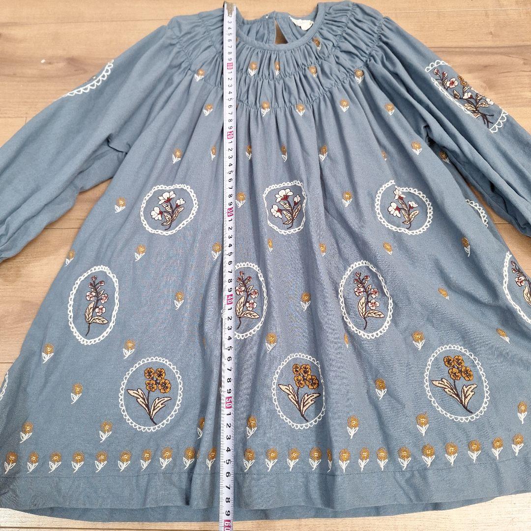 K*✨様 LALI 刺繍入り長袖ワンピース サイズ5