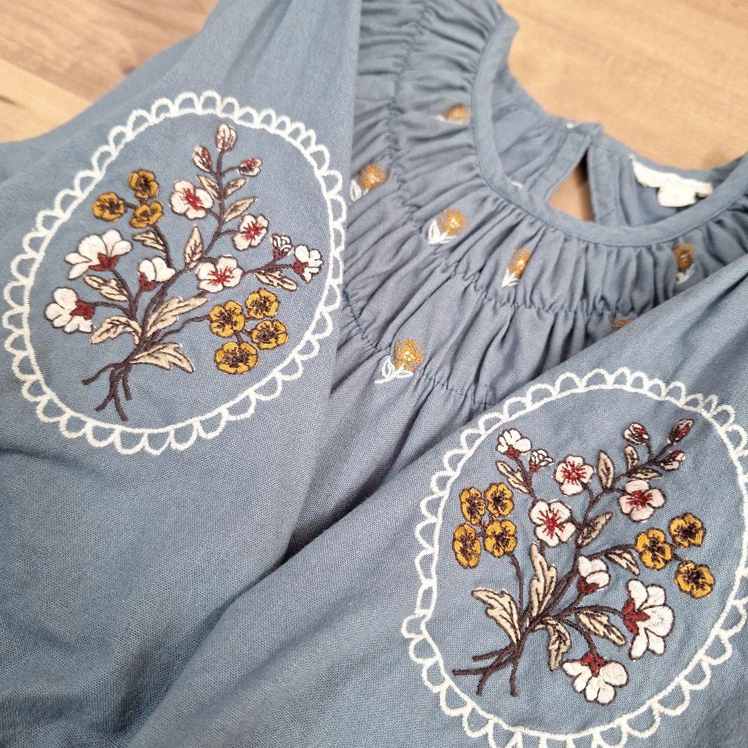 K*✨様 LALI 刺繍入り長袖ワンピース サイズ5