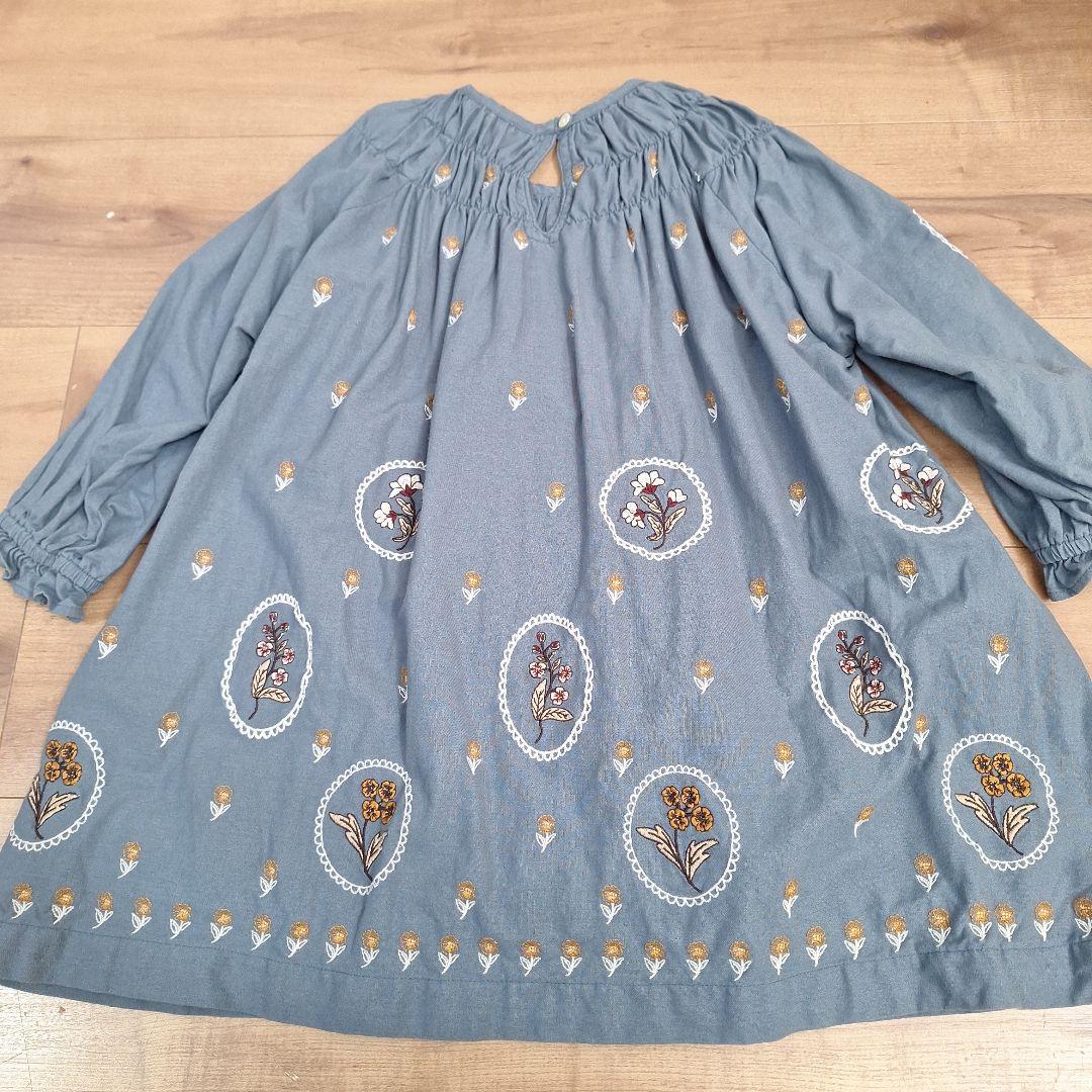 K*✨様 LALI 刺繍入り長袖ワンピース サイズ5