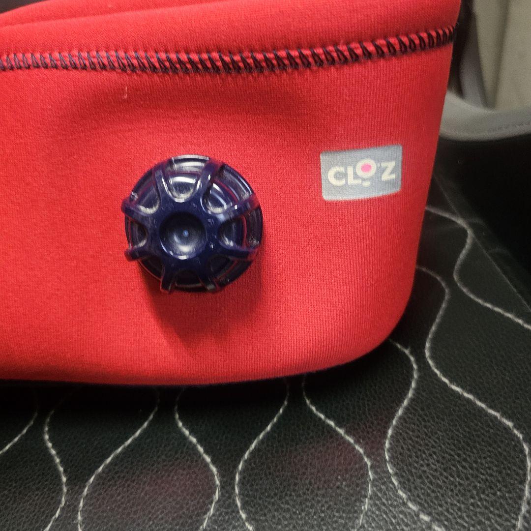 美品　クロッツ　CLOZ やわらか湯たんぽ　足用　Sサイズ