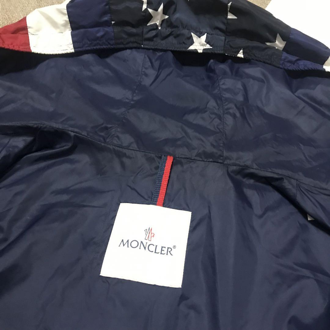 【最終お値下げ 極美品】希少 モンクレール ナイロンパーカー　メンズ4  XL