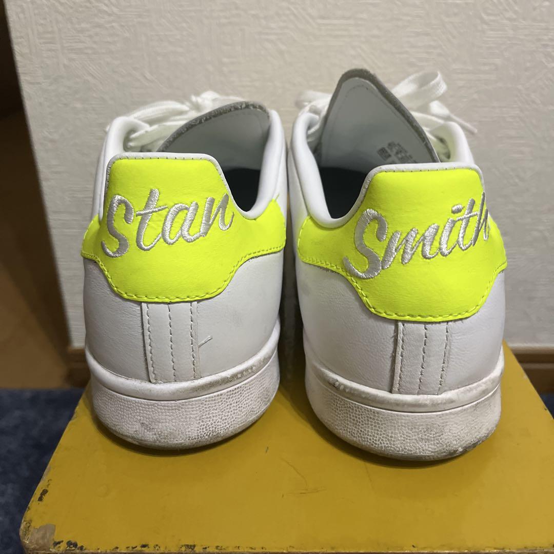 Adidas Stan Smith ホワイト/イエロー 27.5cm - メルカリ
