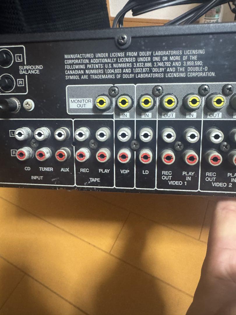 KENWOOD KA-V5000 AVサラウンドアンプ グラフィックイコライザー