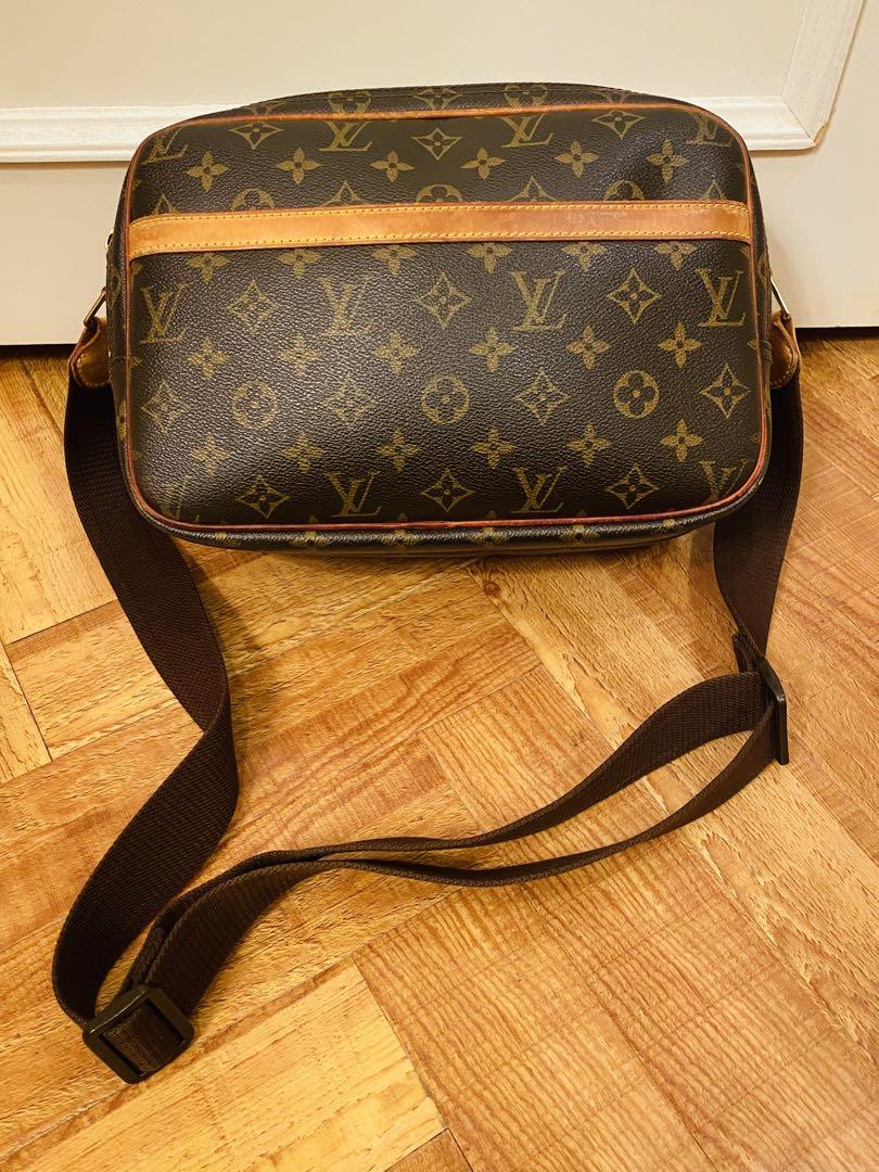 【超お買い得！】 7514. LOUIS VUITTON リポーターPM モノグラム バッグ