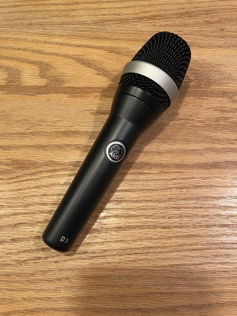 美品 AKG D5 ダイナミックマイク 本体と付属品 - メルカリ