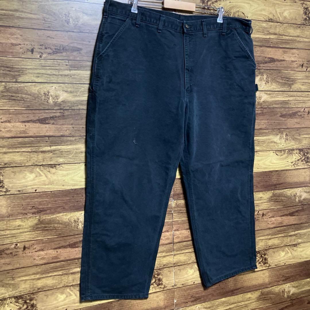 US古着 カーハート ペインター パンツ ワイド ダック パンツ 0321k
