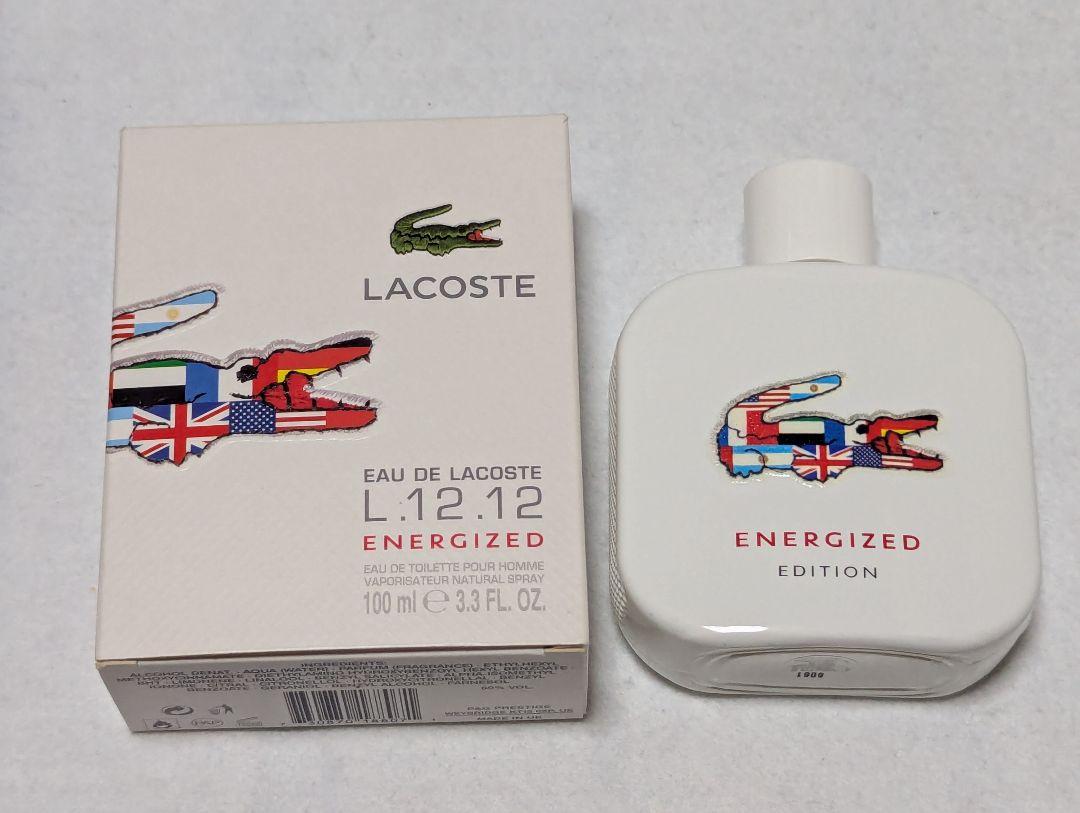 オーデラコステL.12.12エナジャイズドエディションプールオムEDT100ml