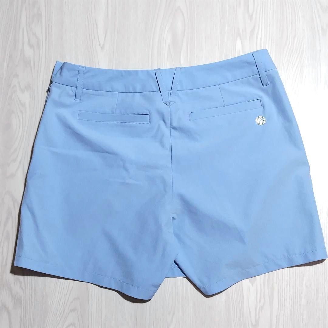 デサント　ゴルフ　キュロットスカート　ブルー　L
