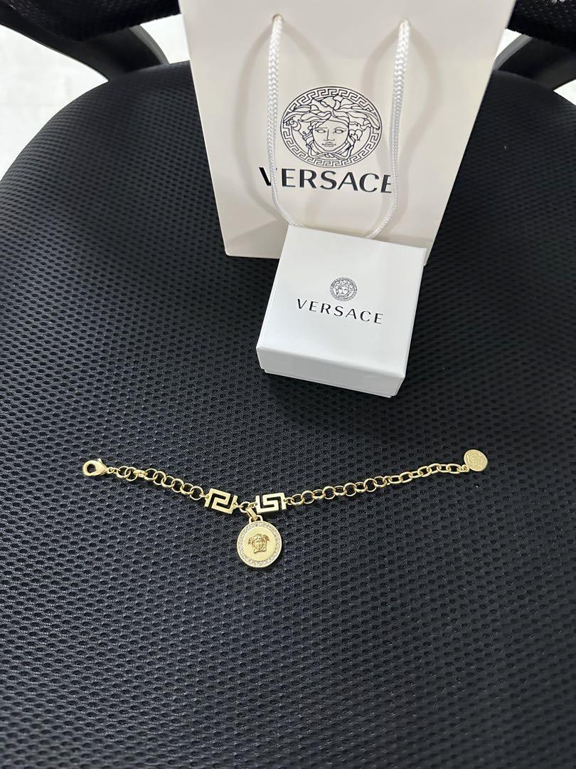 VERSACE ゴールドメダリオンブレスレット