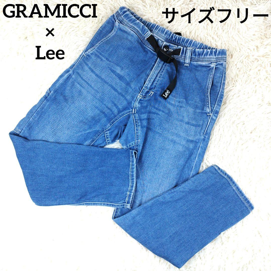 GRAMICCI(グラミチ) ×Lee DENIM PAINTER CROPPED PANTS