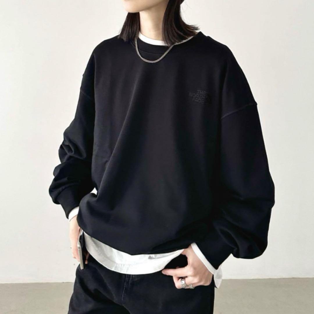 【新品】THE NORTH FACE ゴートゥー スウェット Lサイズ ブラック