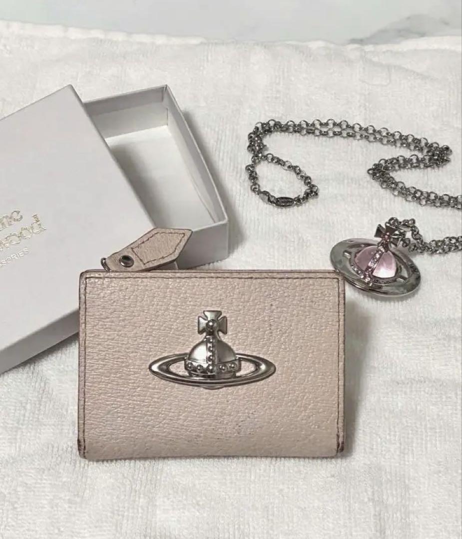 Vivienne Westwood ピンク コインケース スモールオーブ