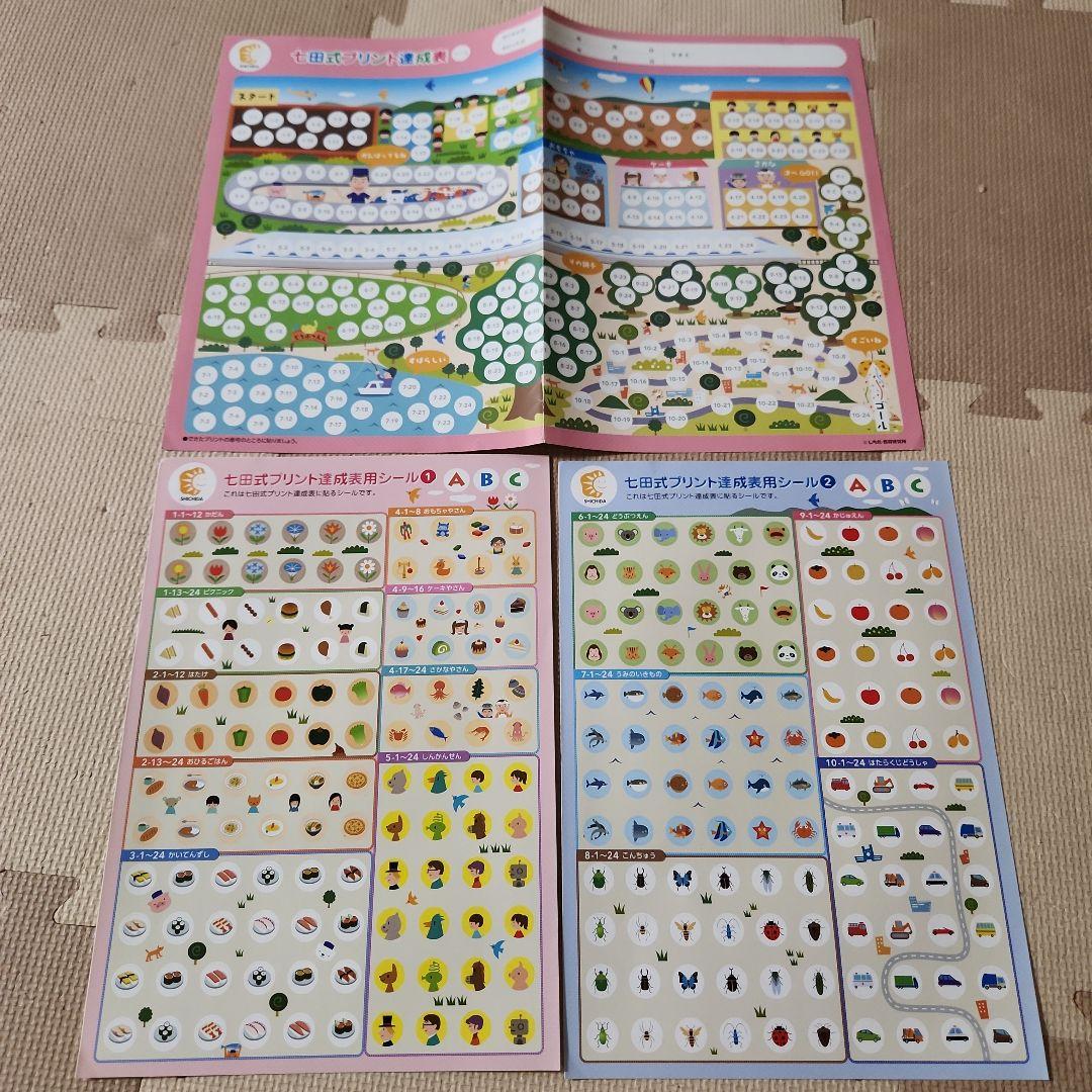 【未使用】七田式プリントAＢCドリル　しちだ式　フラッシュカード 楽天市場】【幼児ドリル部門ランキング第1位】 学習参考書 問題