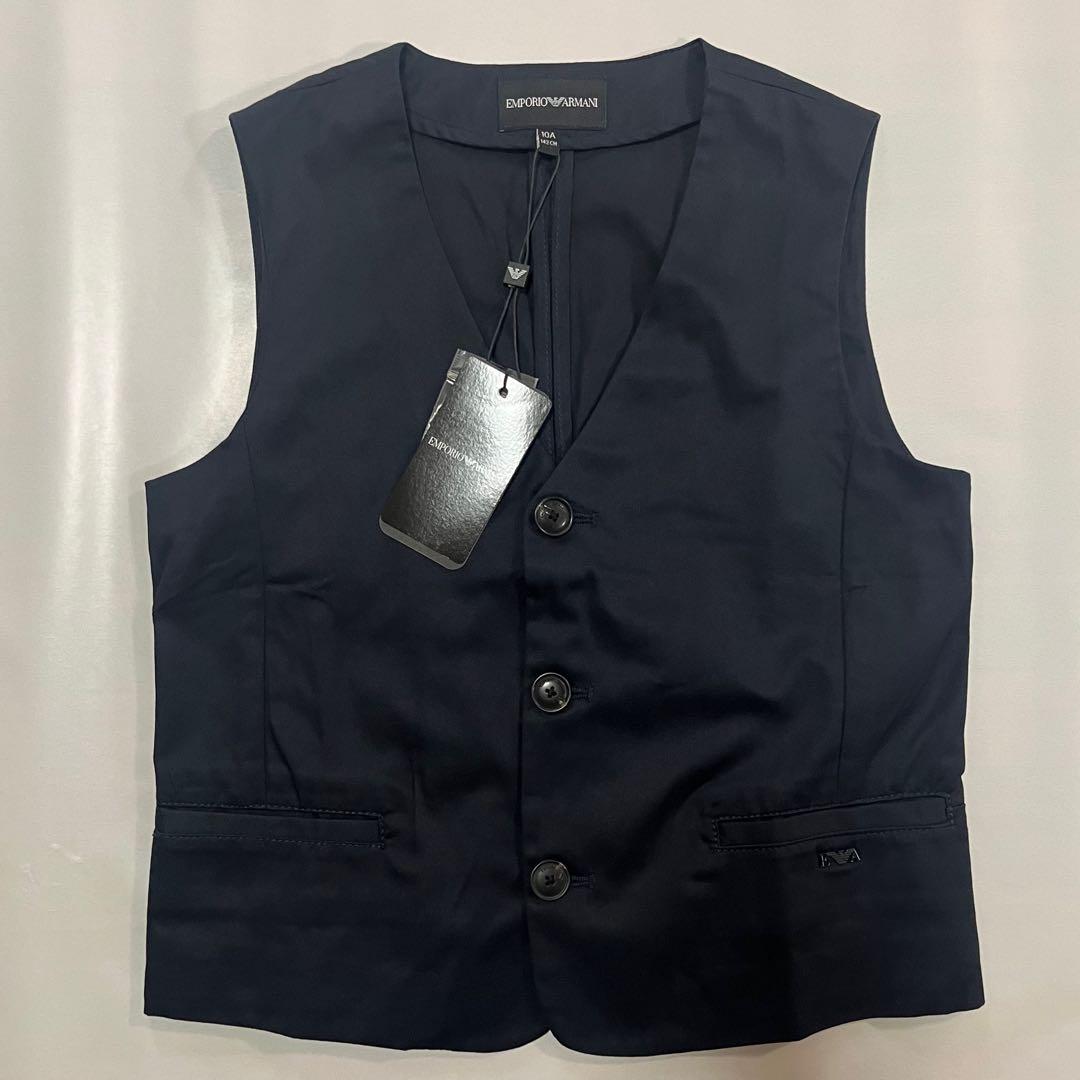 ☆新品☆ アルマーニ 140 EMPORIO ARMANI フォーマル　ベスト