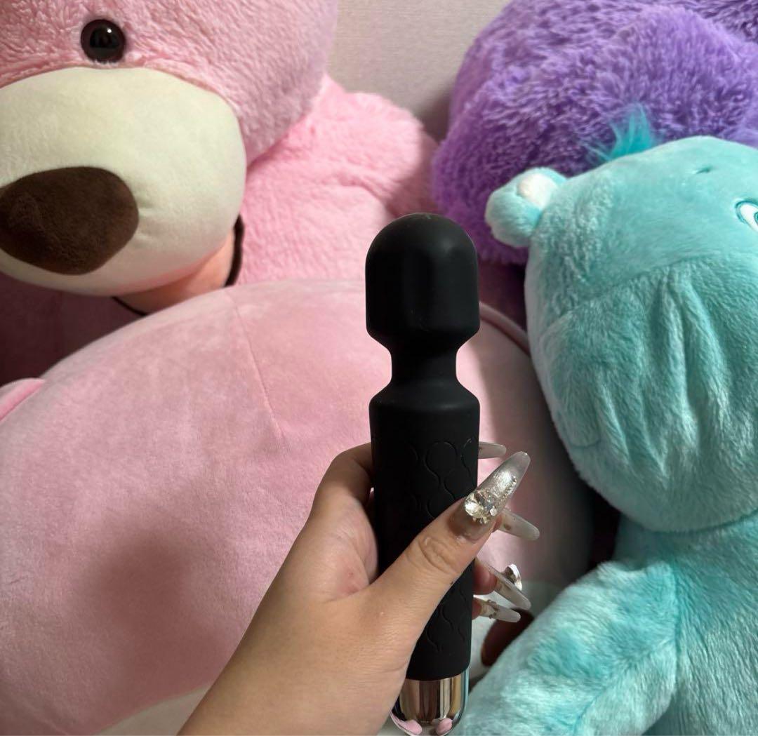 ハンディマッサージャー ブラック目立った傷や汚れなし