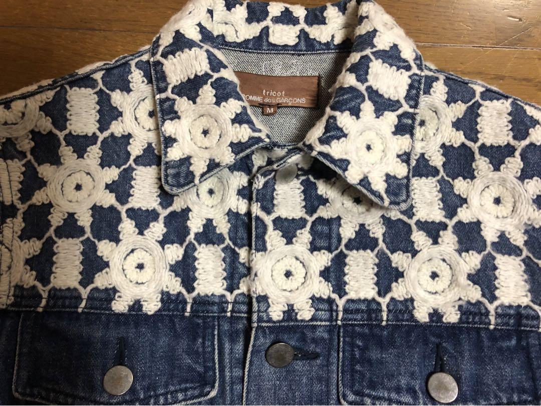 COMME des GARÇONS tricot Flower Stitch M