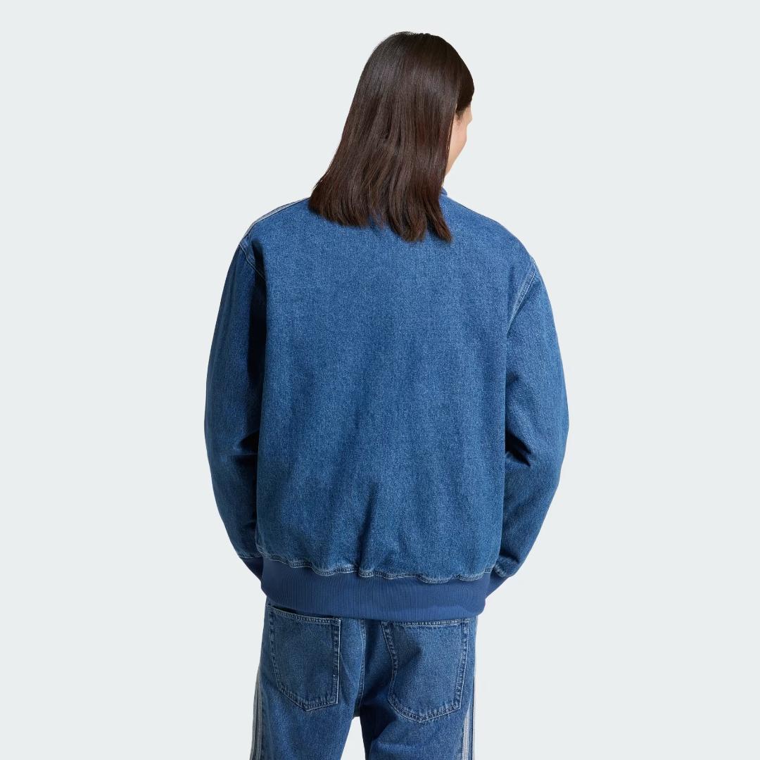 XL 新品 adidas デニム ファイヤーバード トラックトップ 国内正規品