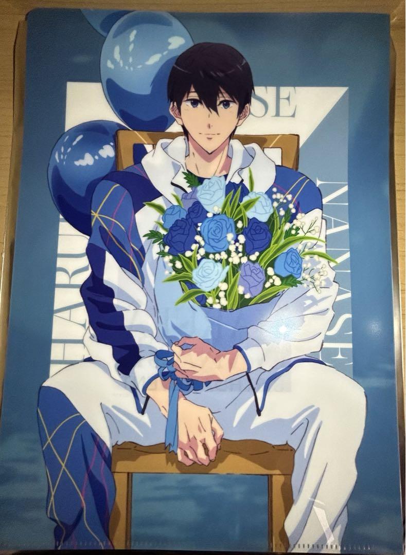 Free! 七瀬遙バースデー　クリアファイル　10枚セット Free! 七瀬遙バースデーイベント 記念グッズ クリアファイル