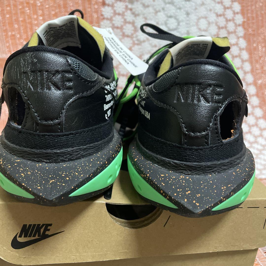 Nike Off-White スニーカー ブラック/グリーン　27cm