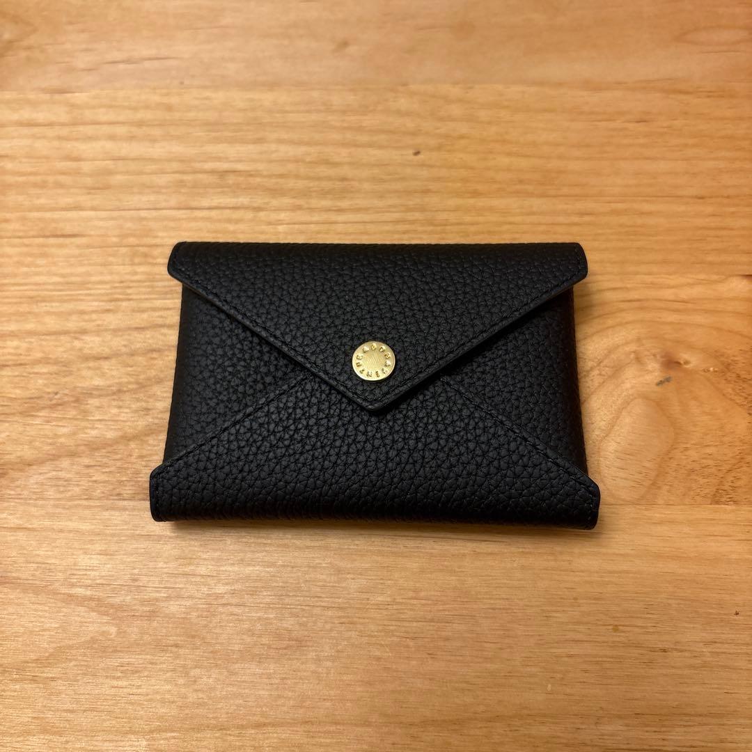 BONAVENTURA 黒 レザー カードケース