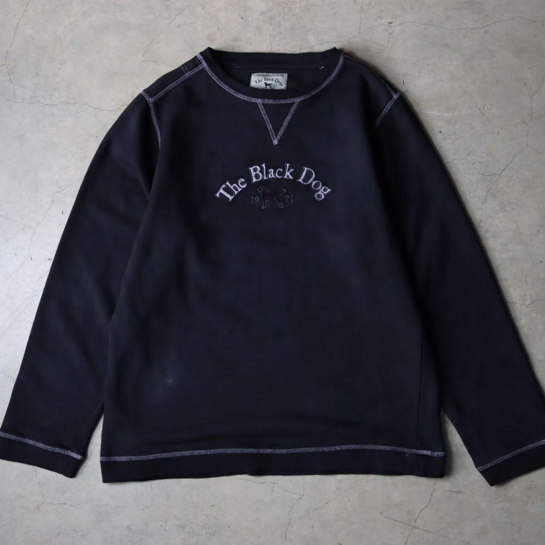 【THE BLACK DOG】ブラックドッグ フットボールジャージ デカロゴ THE BLACK DOG】ブラックドッグ フットボールジャージ デカロゴ