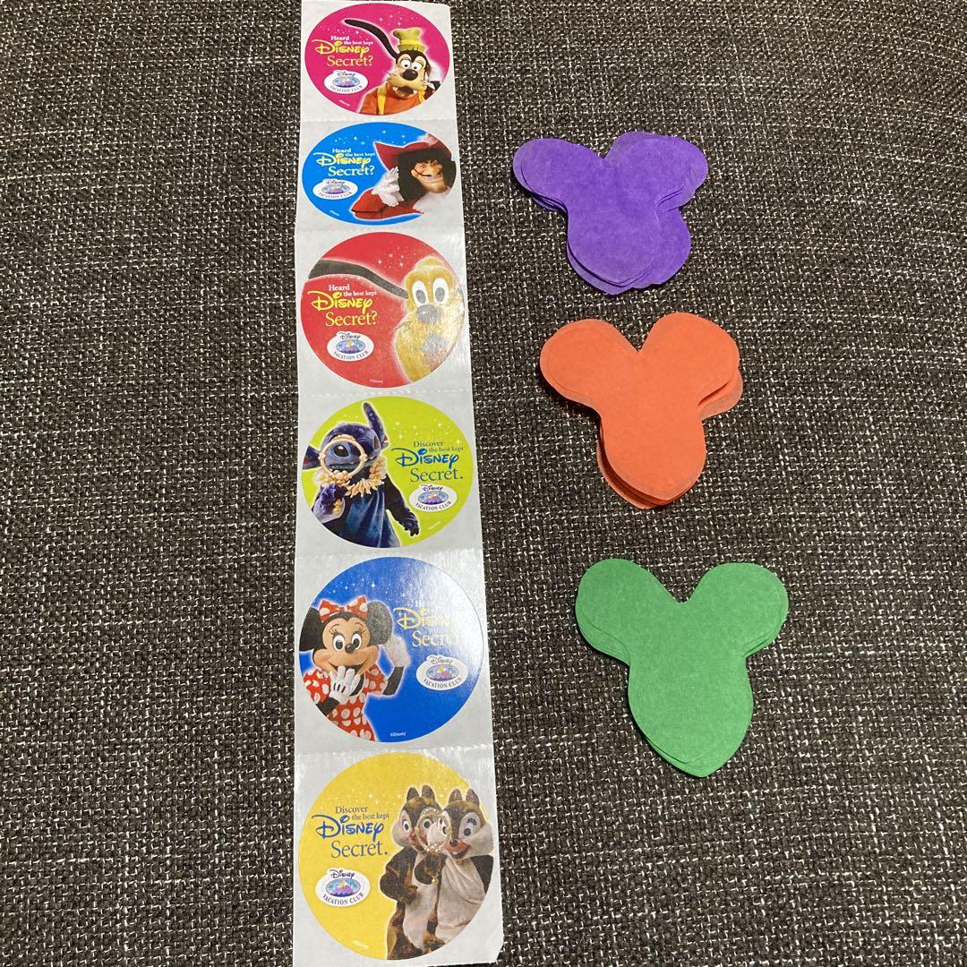 ディズニーシークレット シールセット