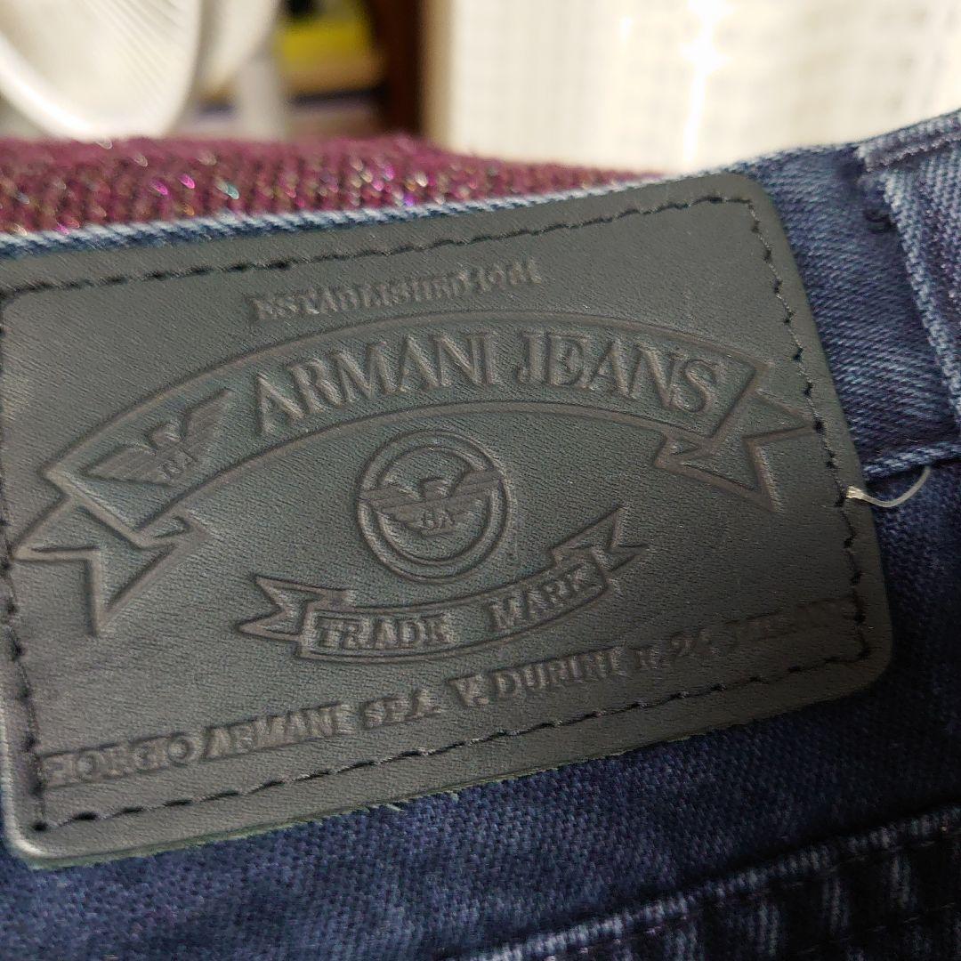 armani jeansダークブルー Armani Jeans ダークブルー デニム - メルカリ