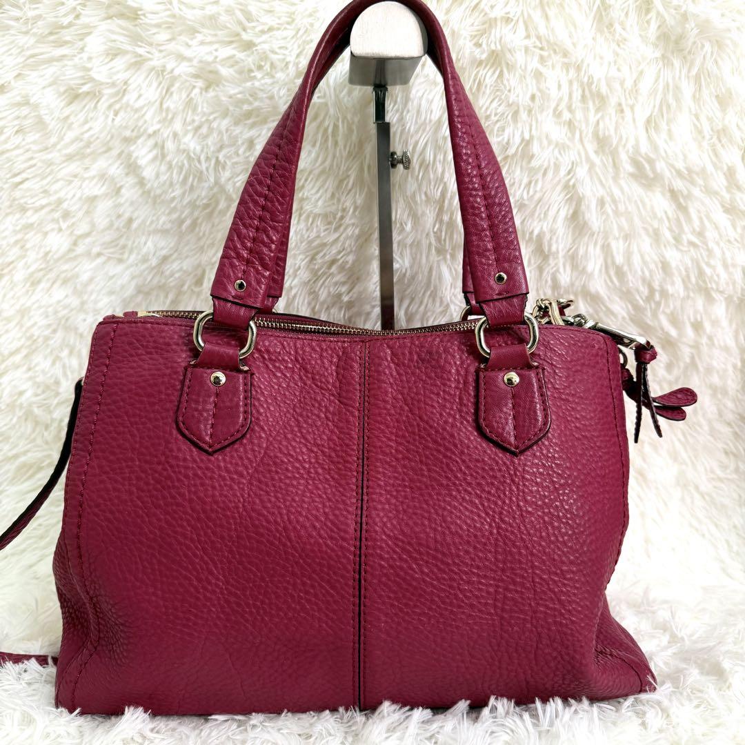 美品　COLE HAAN 　本革 ショルダーバッグ　2way ハンドバッグ 楽天市場】【中古】コールハーン 2way ハンドバッグ ショルダー