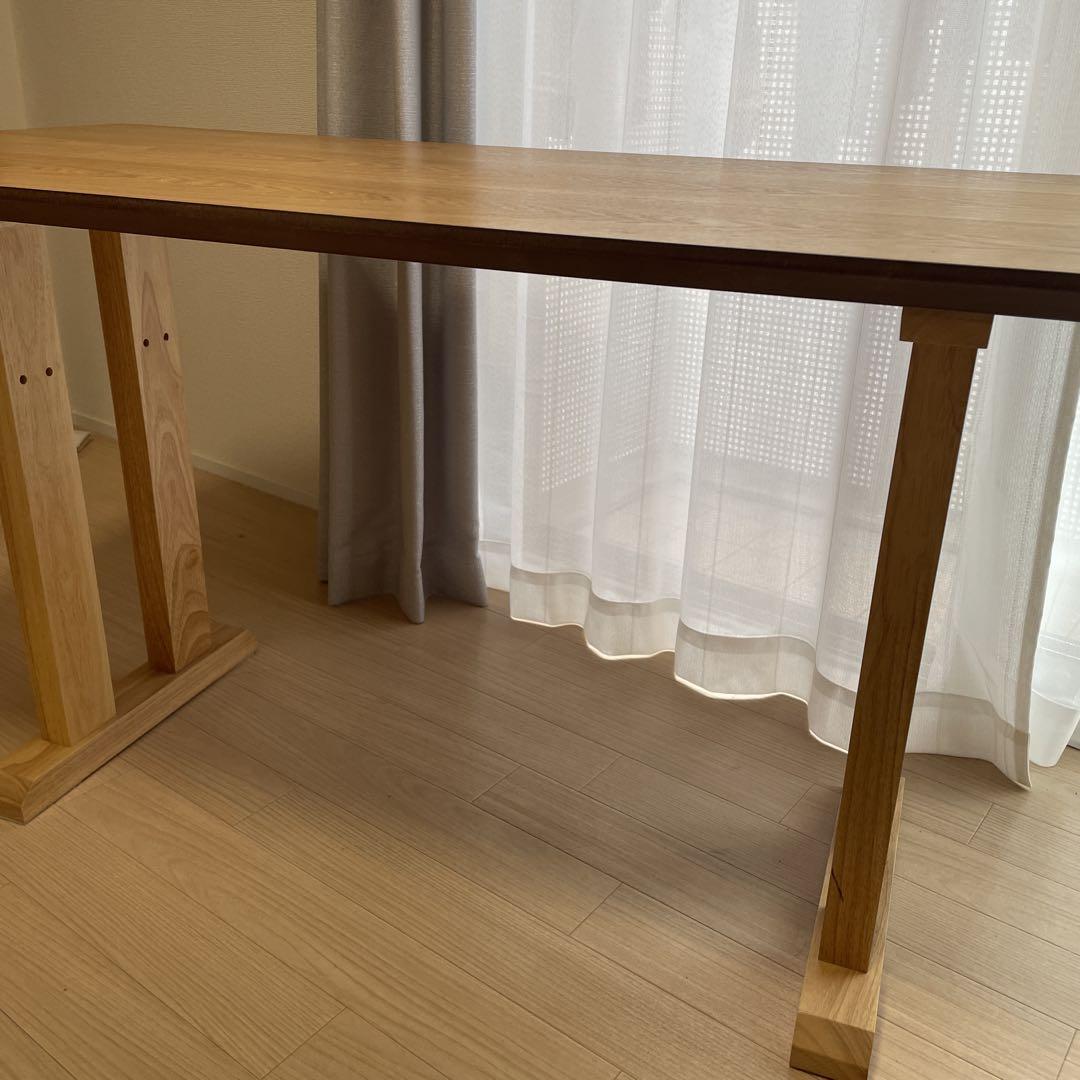 ナチュラルウッド 木製テーブル 120 cm センチ