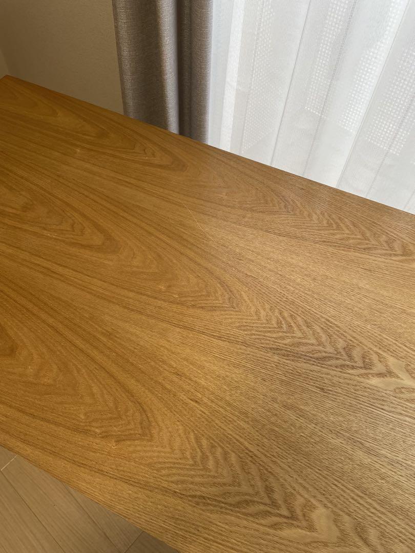 ナチュラルウッド 木製テーブル 120 cm センチ