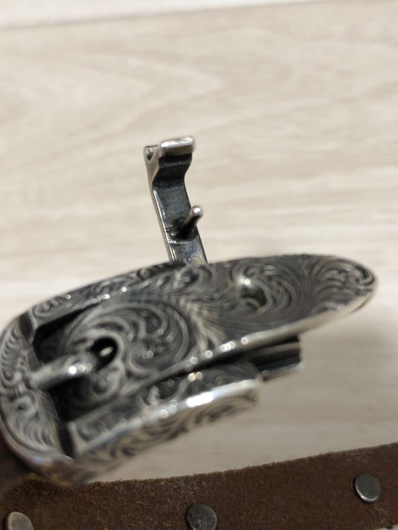 Gucci Anger Forest Leather and Sterling Silver Wolf Head