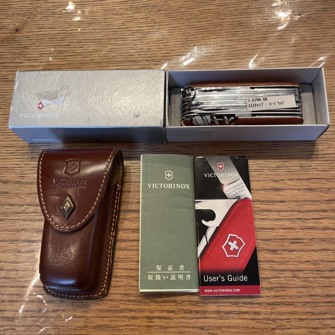 VICTORINOX スイスチャンプ　ビンテージケース付き