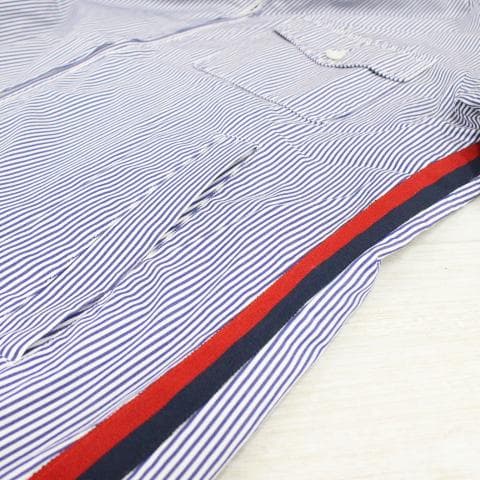 ◇GUCCI コットンジップ ブルゾン ストライプ 304812 Z0273 ◇GUCCI コットンジップ ブルゾン ストライプ 304812 Z0273