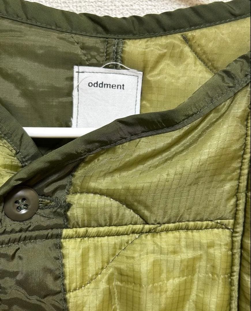 ODDMENT オッドメント キルティングジャケット ODDMENT オッドメント キルティングジャケット