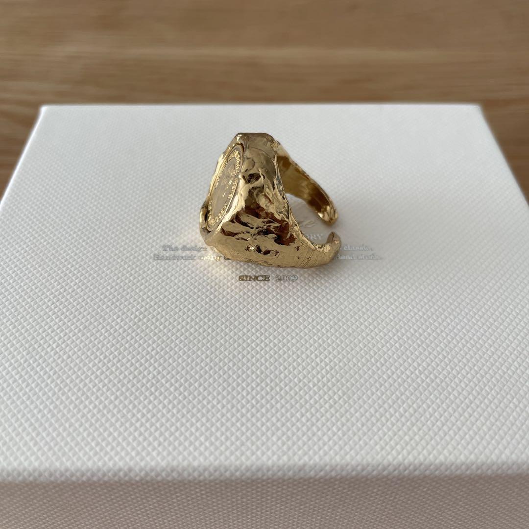soierie ソワリー coin ring リング 指輪 - メルカリ