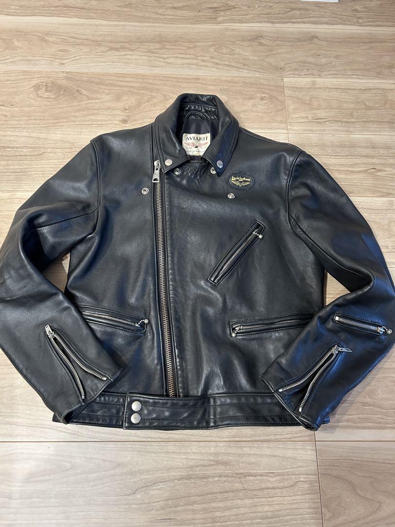 Lewis Leathers サイクロン 38 ダブルライダースジャケット 黒 Lewis Leathers サイクロン 38 ダブルライダースジャケット 黒
