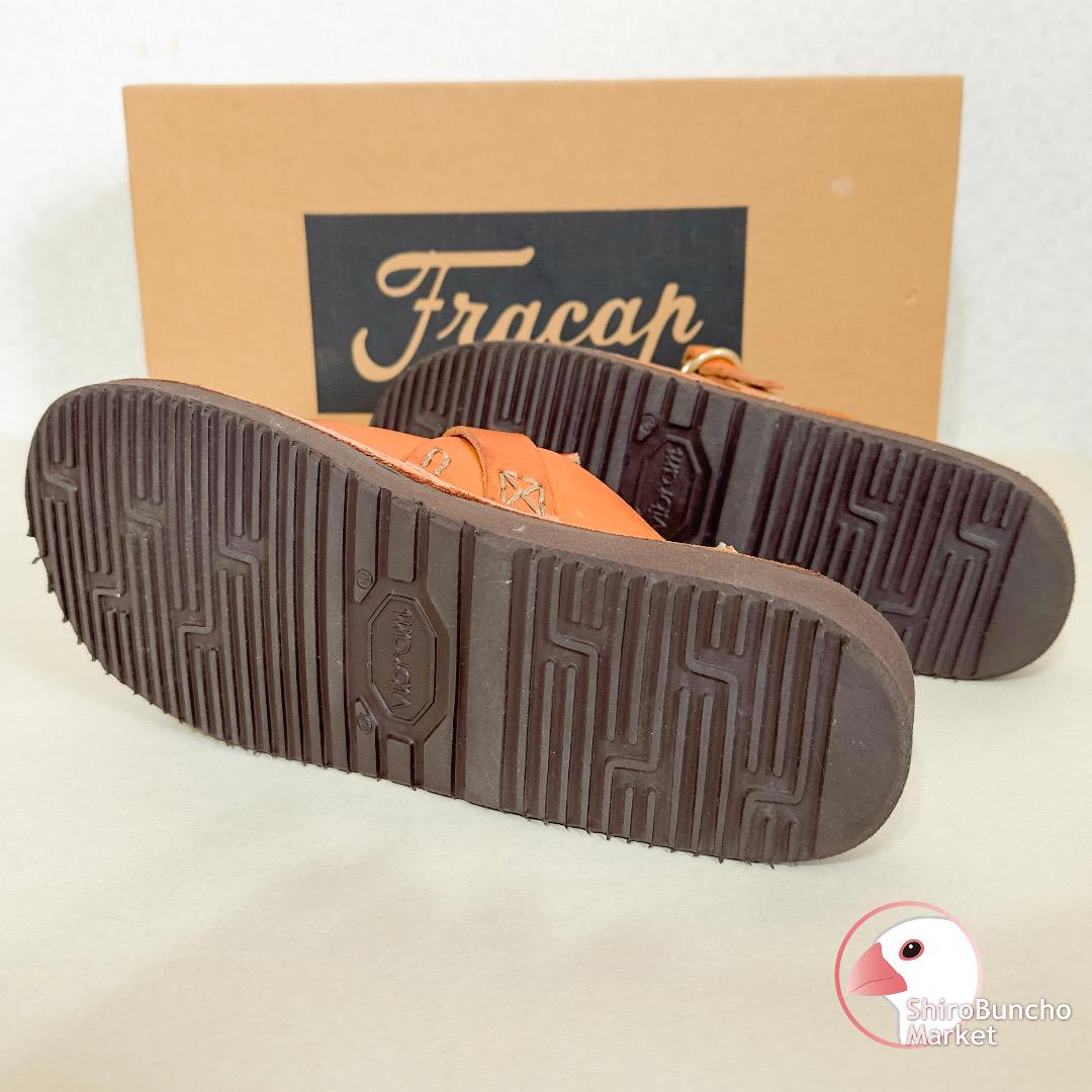【美品】Fracap／フラカップ　レザーサボ　サイズ36 美品】Fracap／フラカップ レザーサボ サイズ36
