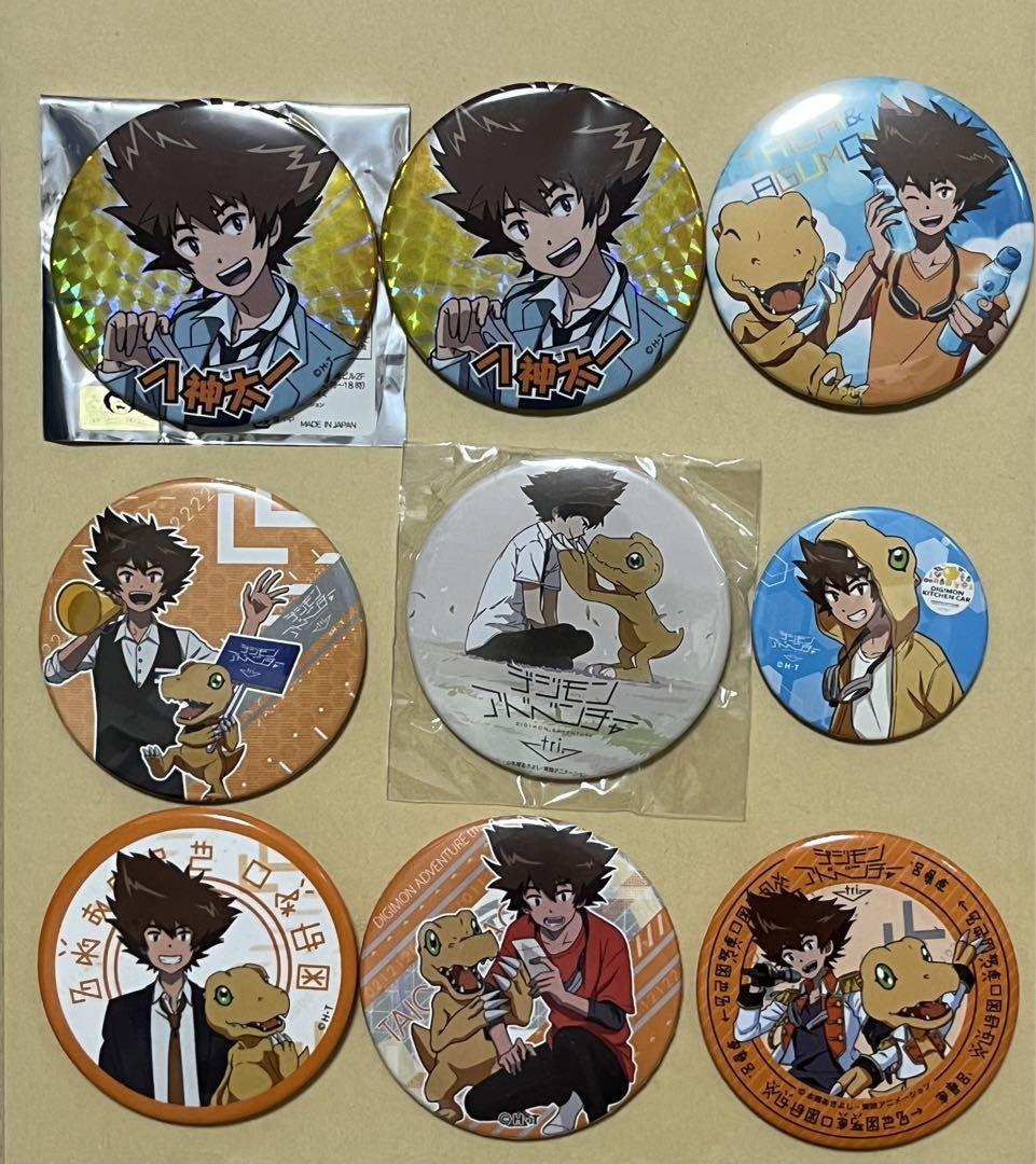 デジモンアドベンチャー　LAST　EVOLUTION-絆-缶バッジ 太一 デジモンアドベンチャー LAST EVOLUTION 絆×カラオケの鉄人